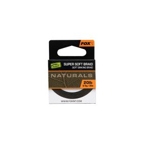   Fox Edges Naturals Super Soft Braid Treccia per Terminale 20lb 20m