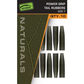 Fox Edges Naturals Power Grip tail rubbers 7 Guaina in gomma