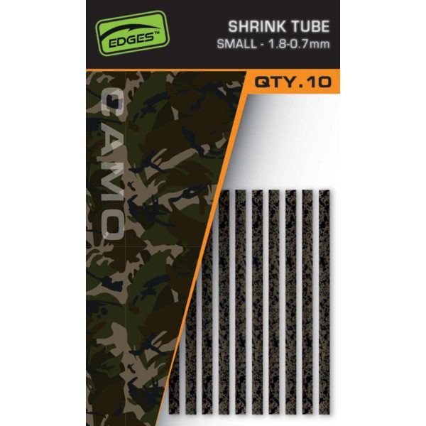 Tubo Termorestringente Camo Edges di Fox S 10pz