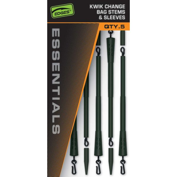 Fox Edges Essentials Kwik Change Bag Stems-Sleeves 5pz