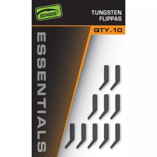 Fox Edges Essentials Tungsten Flippas Allineatore per Ami 10 pezzi