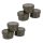 Fox Edges Hookbait Pots Piccola Scatola Porta Esche 6 pz