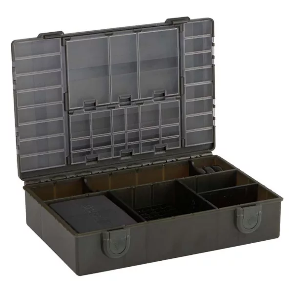 Fox Edges Loaded Medium Tackle Box set scatola per attrezzatura media