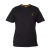Fox Collection T-Shirt Nero-Arancione Taglia 2XL