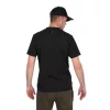 Fox Collection T-Shirt Nero-Arancione Taglia 2XL