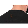 Fox Collection T-Shirt Nero-Arancione Taglia 2XL