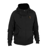 Fox Collection LW Hoody Felpa con Cappuccio Nera Arancione M