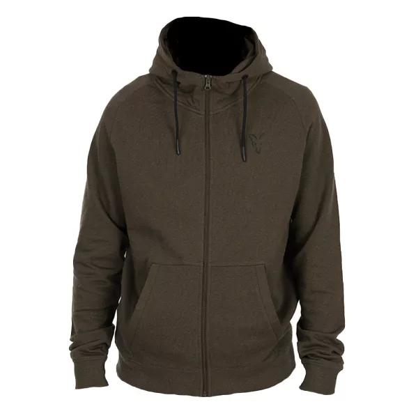 Fox Collezione LW Felpa con cappuccio Verde Nero S