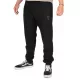 Fox Collection Joggers Pantaloni della Tuta Nero-Arancione S