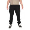 Fox Collection Joggers Pantaloni della Tuta Nero-Arancione XL
