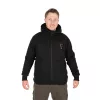 Fox Collection Black-Orange Sherpa Hoody Felpa con cappuccio M
