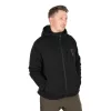 Fox Collection Black-Orange Sherpa Hoody Felpa con cappuccio L