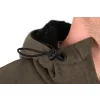Fox Collection Sherpa Hoody Green-Black Jacket Thermo Giacca L