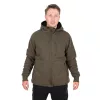 Fox Collection Sherpa Hoody Green-Black Jacket Thermo Giacca 3XL