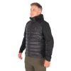Fox Collection Hybrid Jacket Giacca Nero-Arancione S