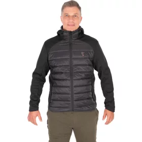 Fox Collection Hybrid Jacket Giacca Nero-Arancione 2XL