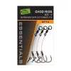 Fox Edges SWGO Chod Rig 6 con occhiello, amo con ardiglione pre-legato 3pz
