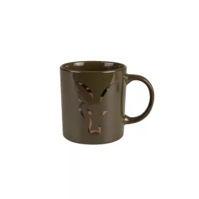 Fox Zöld-Camo Head Tazza in ceramica 350ml