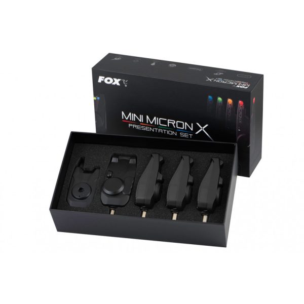 Fox Mini Micron X 4 rod set Segnalatore di abboccata elettronico