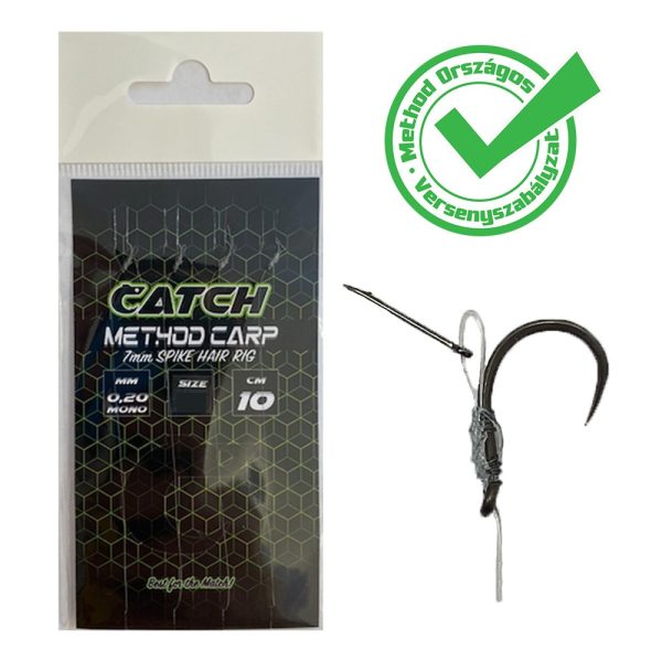 Catch Method Carp Spike Hair Rig Amo Prelegato 14 4pz/Confezione