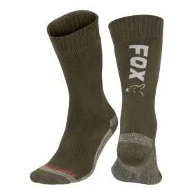  Fox Collection Thermolite Long Socks Green-Silver Calze 44-47