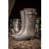 Fox Neoprene Lined Camo/Khaki Rubber Stivali UK8/EU42