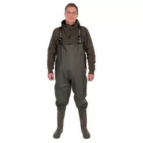 Fox Khaki HD Waders Stivali a cosciale 43