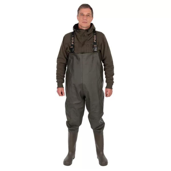 Fox Khaki HD Waders Stivali a cosciale 44