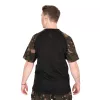 T-Shirt Fox Outline Nera Camo M