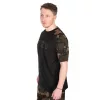 T-Shirt Fox Outline Nera Camo L