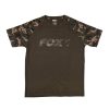 Fox Outline T-Shirt Khaki Camo Maglietta S