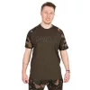 Fox Outline T-Shirt Khaki Camo Maglietta S