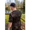 Fox Outline T-Shirt Khaki Camo Maglietta S