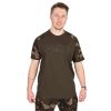 Fox Outline T-Shirt Khaki Camo Maglietta L