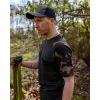 Fox Outline T-Shirt Khaki Camo Maglietta L