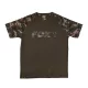 Fox Outline T-Shirt Khaki Camo Maglietta 2XL