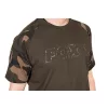 Fox Outline T-Shirt Khaki Camo Maglietta 3XL