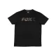T-shirt Fox Logo Nera Camo S