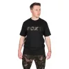 T-shirt Fox Logo Nera Camo L