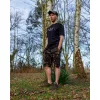 T-shirt Fox Logo Nera Camo 2XL
