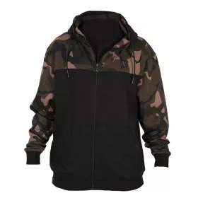   Fox LW Nero-Camo Split Zip Hoody Felpa con cappuccio con zip S