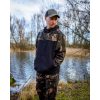 Fox LW Nero-Camo Split Zip Hoody Felpa con cappuccio con zip L