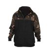 Fox LW Nero-Camo Split Zip Hoody Felpa con cappuccio con zip 2XL