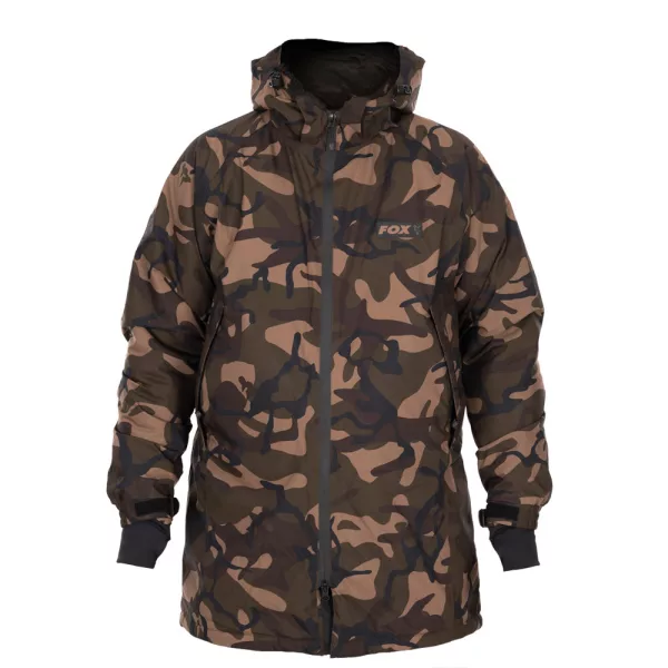 Fox Camo Sherpa Tec 3/4 Jacket LTD Giacca Termica M