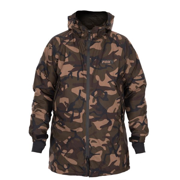 Fox Camo Sherpa Tec 3/4 Jacket LTD Giacca Termica XL