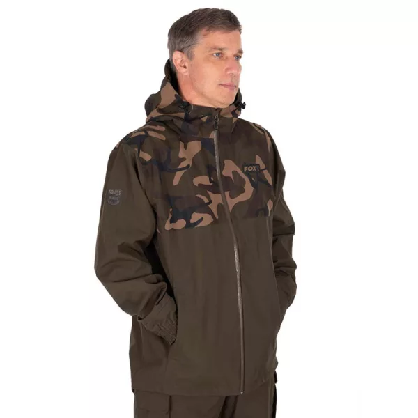 Fox RS25K Khaki-Camo STD Jacket Giacca Termica L