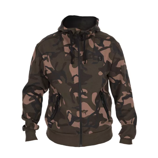 Felpa con Cappuccio con Zip Fox Camo Premium 310 M