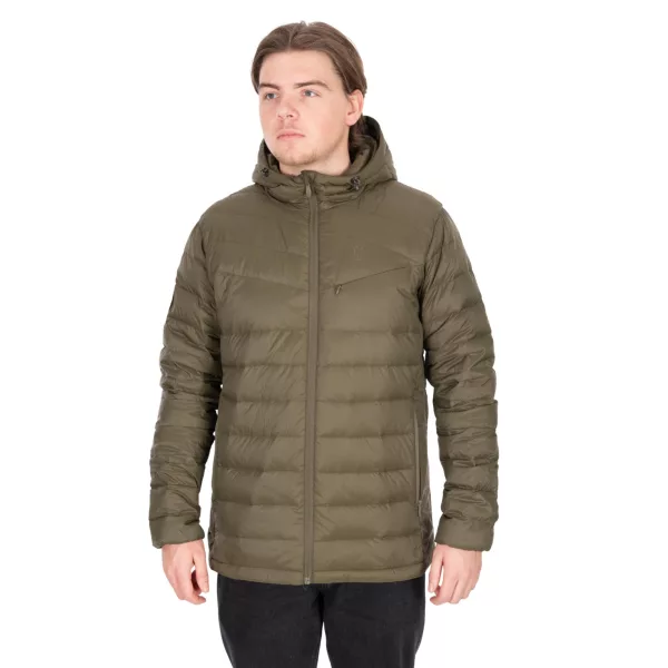 Fox Explorer Downfill Packaway Khaki Jacket Pehelykabát S