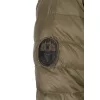 Fox Explorer Downfill Packaway Khaki Jacket Pehelykabát XL