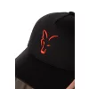 Fox Collection Trucker Cap Nero-Arancione Berretto da Baseball